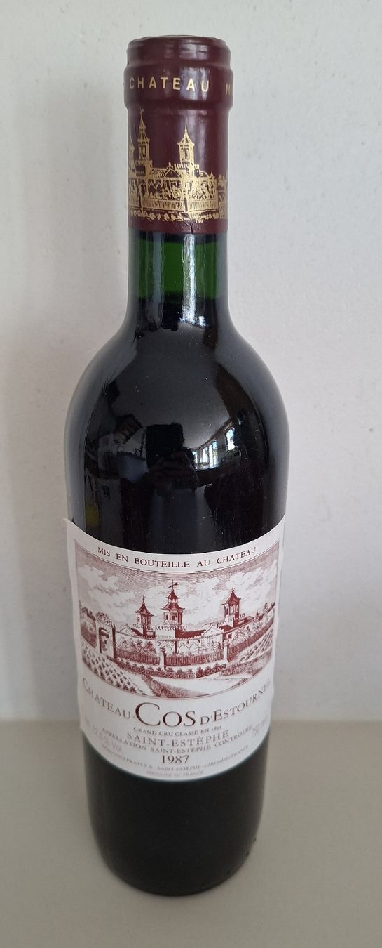Wein: Cos d'Estournel 1987 75cl – Neu (gemäss Beschreibung) aus Schönried von Simplon1980