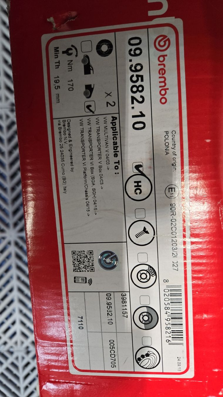 Toutes les pièces auto: Brembo Set VW T5 – Neuf avec emballage d'origine à Basel par MarioC01 1