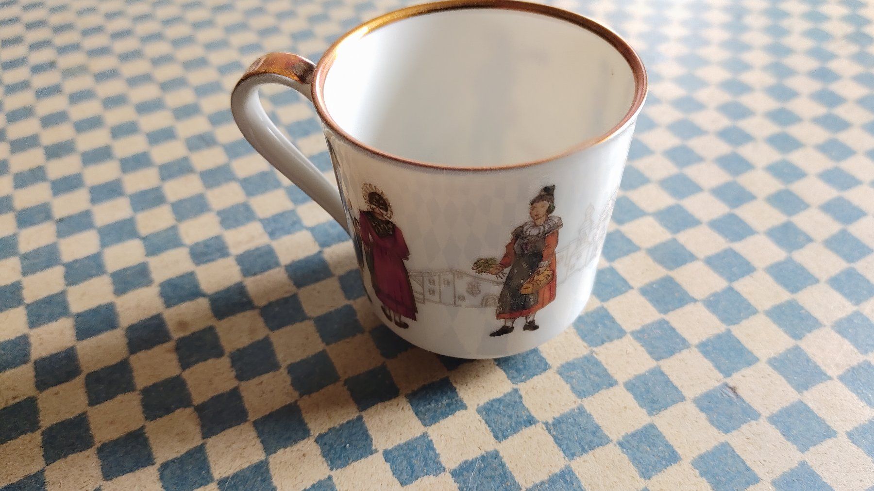 Tazze: Café- Moccatassen handbemalen - Langenthal - Suisse made – Usato da Gossau ZH venduto da Ooosssaaa 5