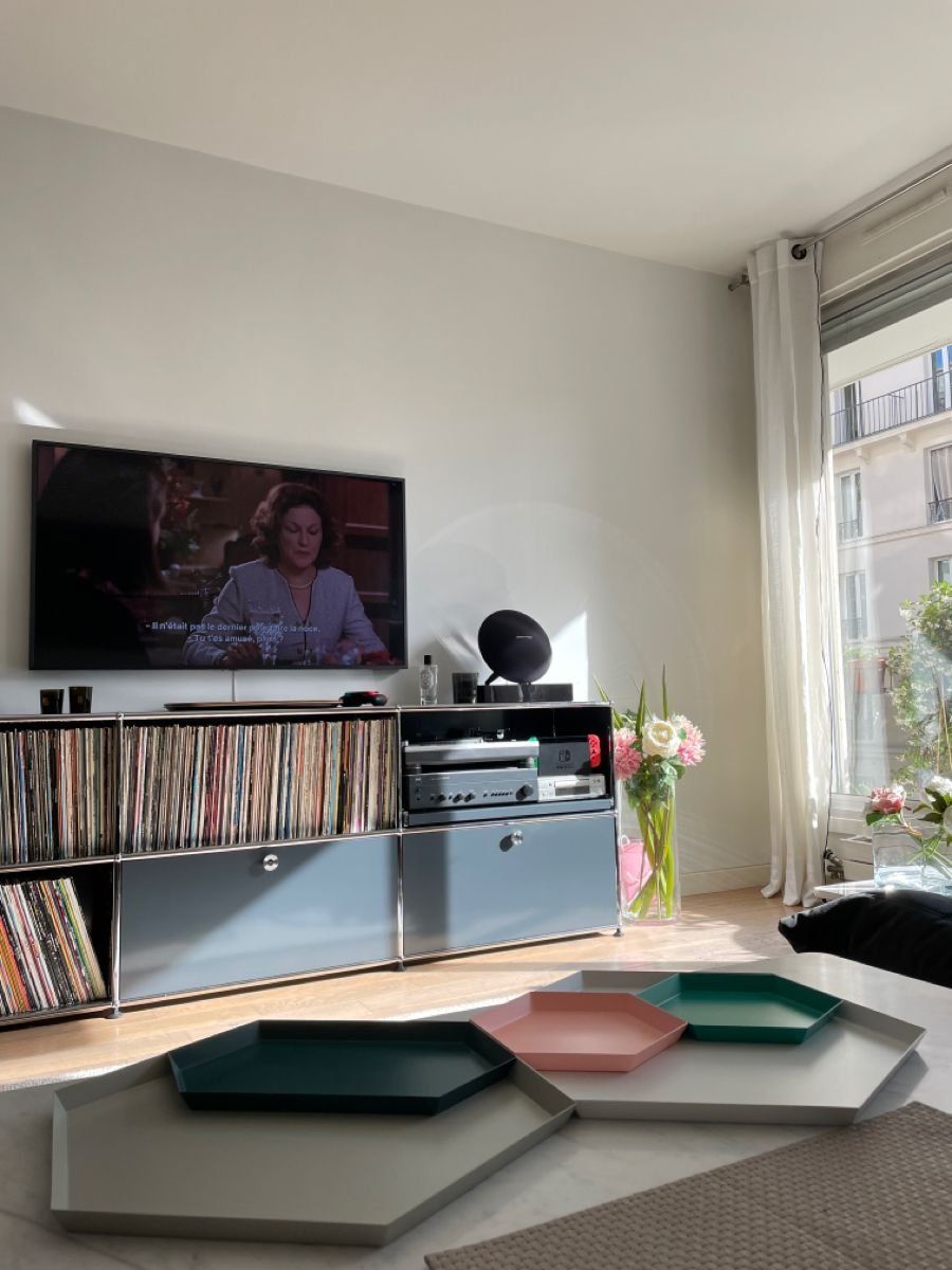 USM Cassettiere: USM Sideboard-Kommode Anthrazitgrau – Usato da Zürich venduto da LUXUS2020 1