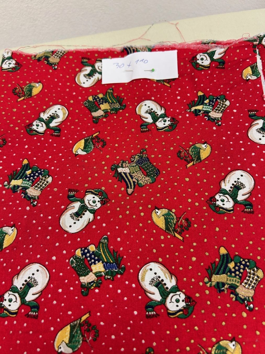 : Weihnachtsstoff zum basteln – Neu (gemäss Beschreibung) aus Au SG von Nadel04