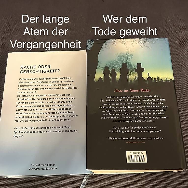 Bücher: Zwei Kriminalromane  – Gebraucht aus Riniken von sel_p98d 2