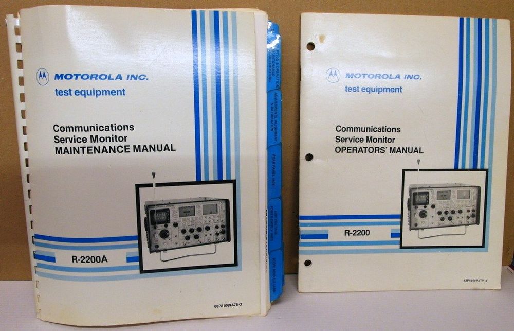 Motorola R2002 Communications System Analyzer (Gebraucht) in Dottikon ...