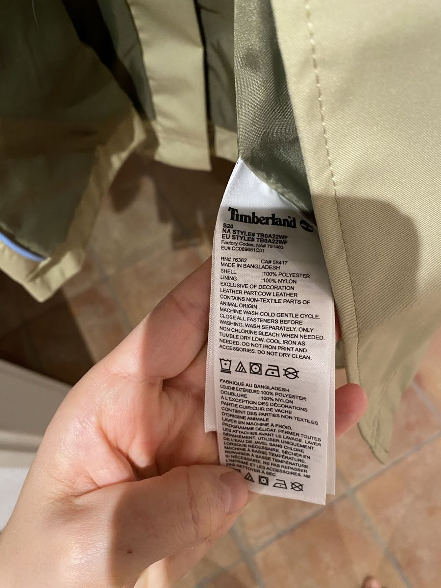 Timberland Cappotti: Trenchcoat Timberland XL Beige – Nuovo (secondo la descrizione) da Rorbas venduto da erdbeeri91 2