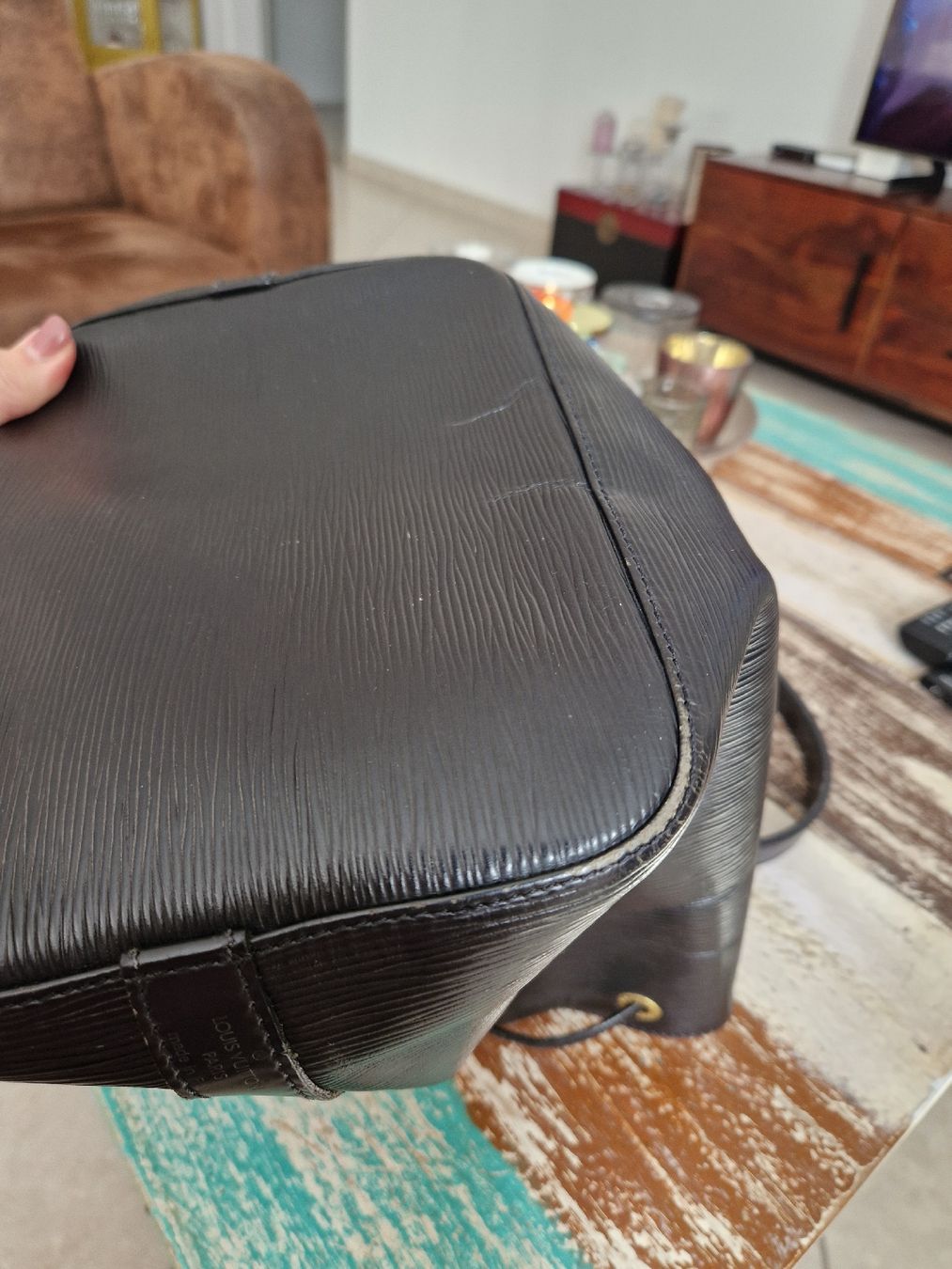 Louis Vuitton Borse da donna: Louis Vuitton petit noe Schwarz – Usato da Wallisellen venduto da misnenes 8