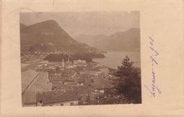 foto cartolina Lugano 1908