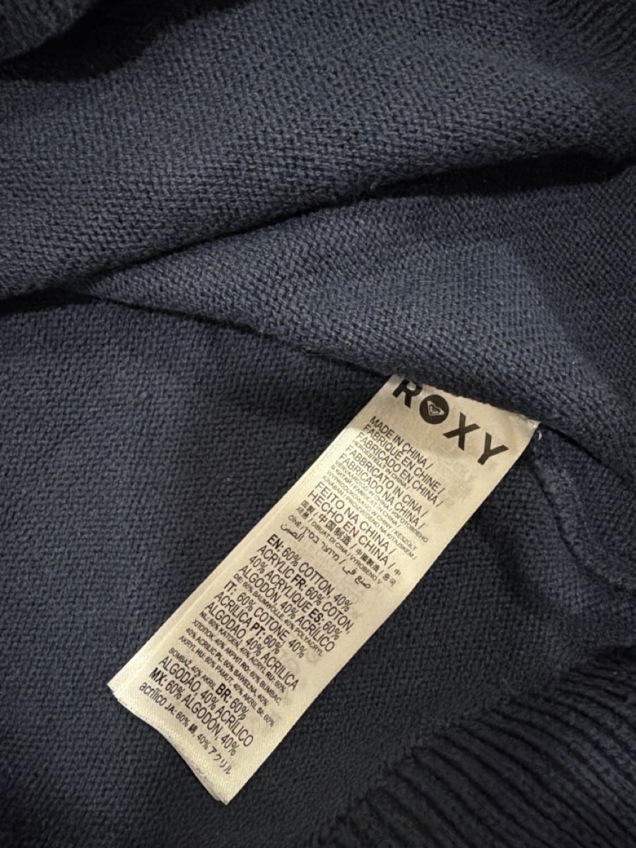 Roxy Pullover & Sweatshirts: Roxy Strickpullover dunkelblau, Grösse L – Gebraucht aus Effretikon von MaisonNade 3