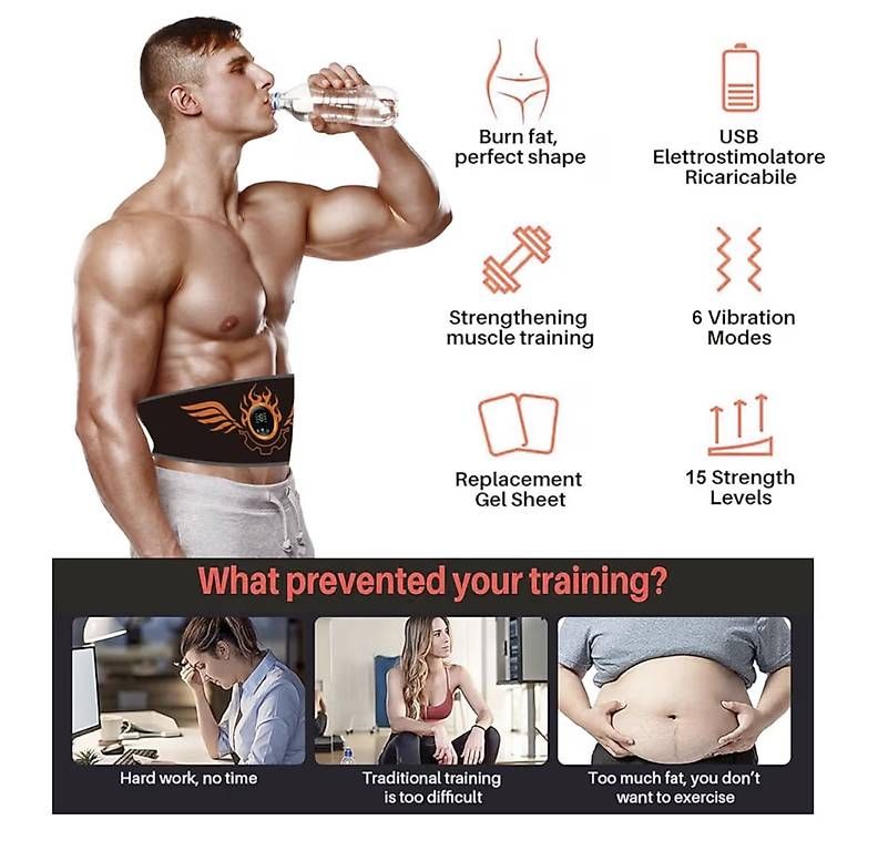 Hometrainer: EMS BAUCHtrainer – Usato da Cham venduto da VStore 1