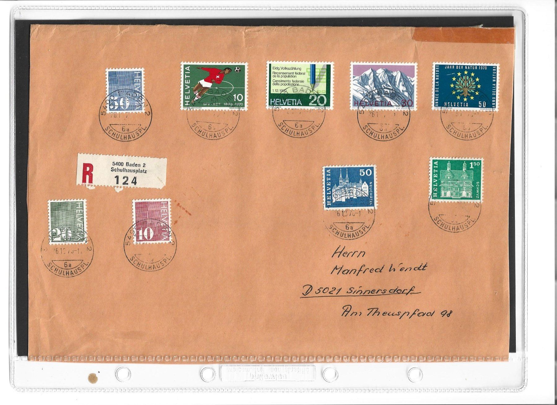 Alle Briefmarken: 10 lettres 10 Buchstaben – Gebraucht aus Delemont von toutdubon11 6