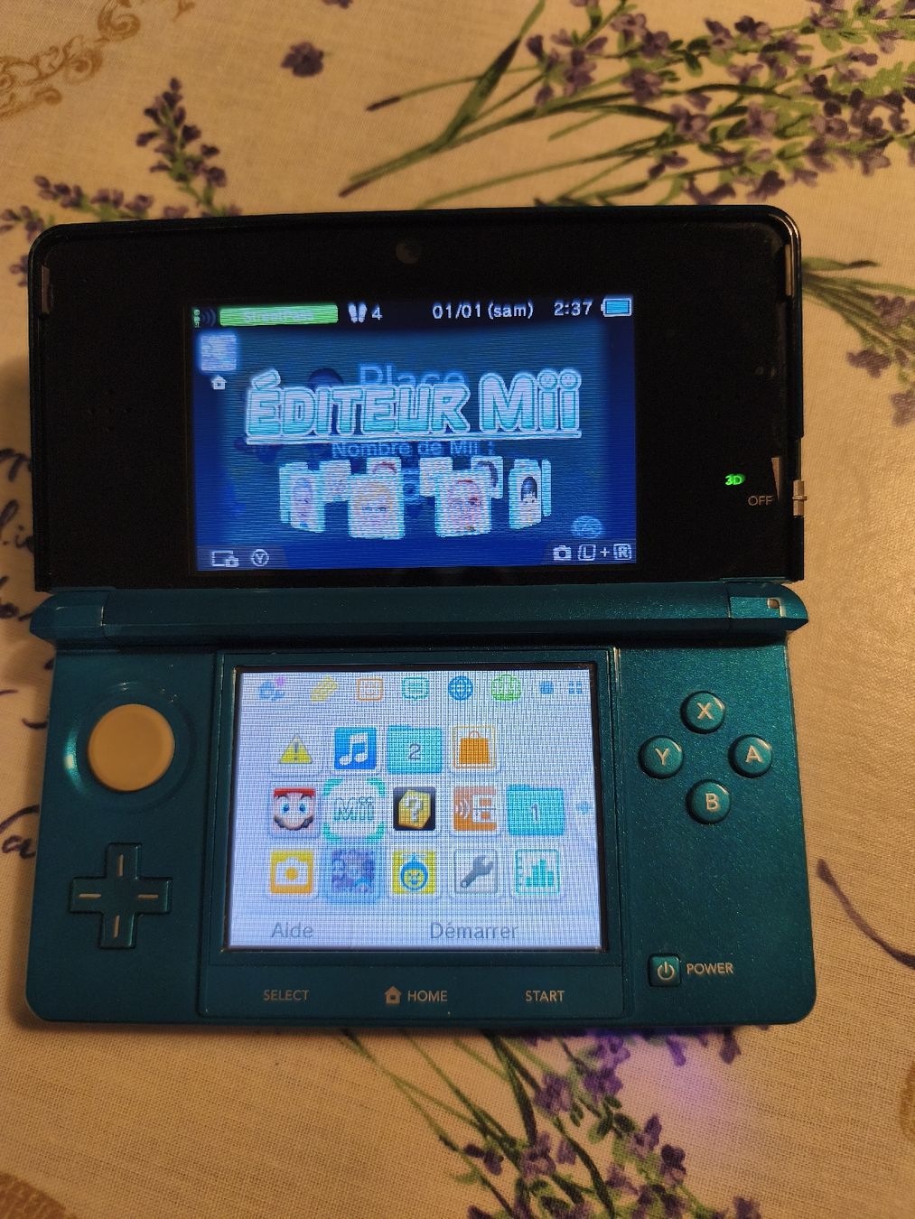 Nintendo Konsolen: Console Nintendo 3DS bleu avec chargeur état correct – Gebraucht aus Orbe von don_ym8h 1