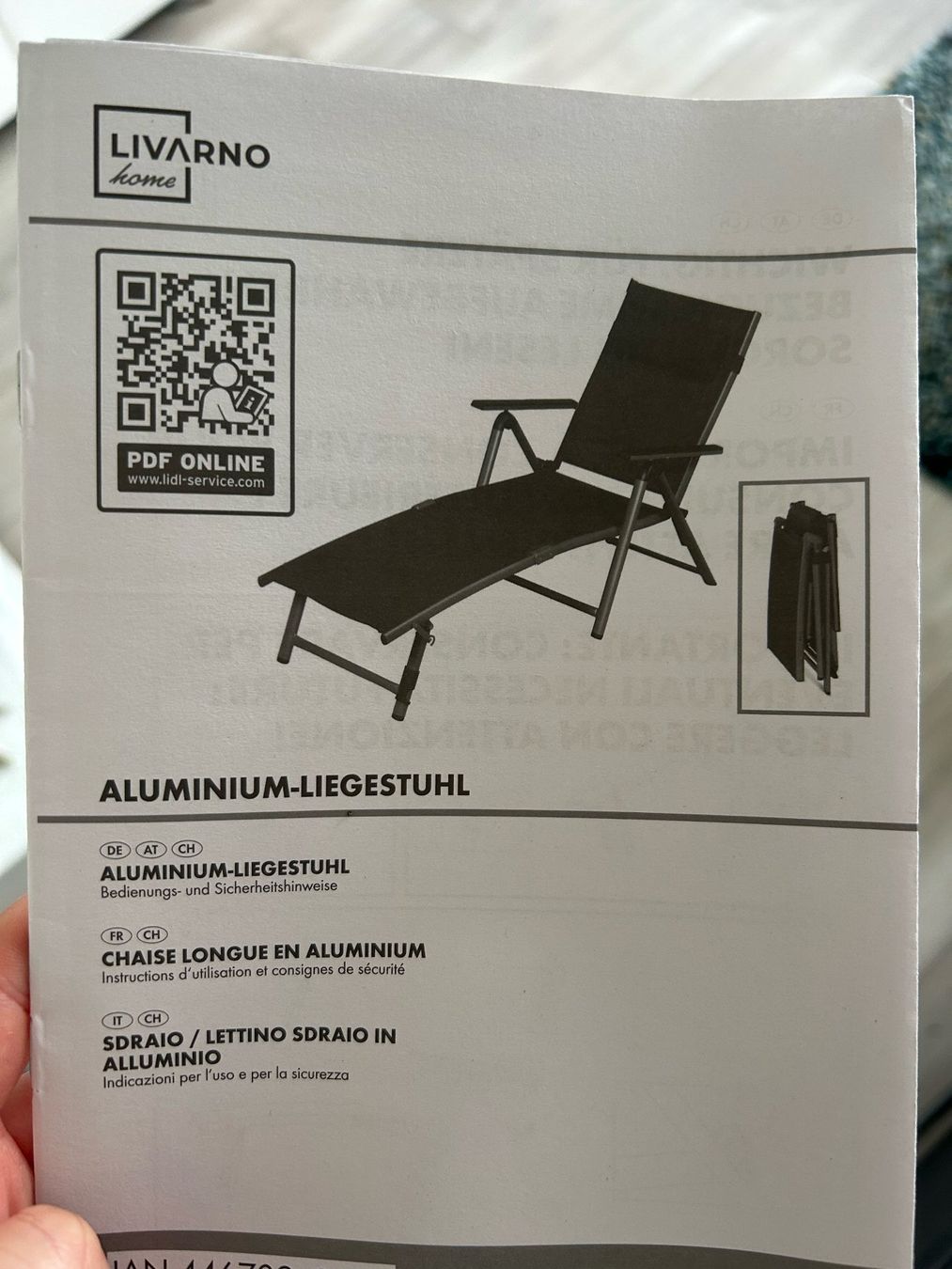 Sedie a sdraio: Liegestuhl Houston Aluminum – Nuovo (secondo la descrizione) da Urdorf venduto da Wolda3 4