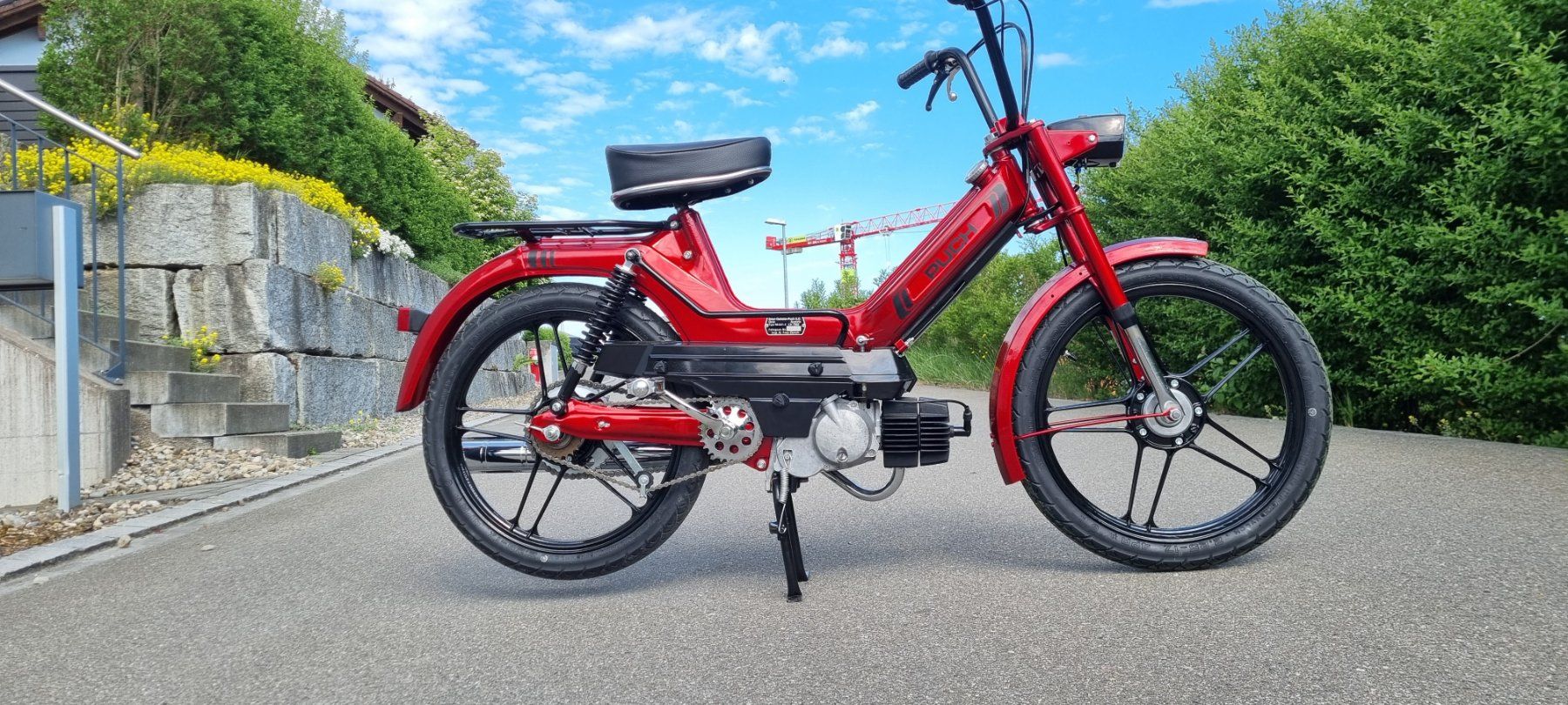 Puch Cyclomoteurs: Puch Maxi S Candy Rot – D'occasion à Weinfelden par Vwaudi90 3