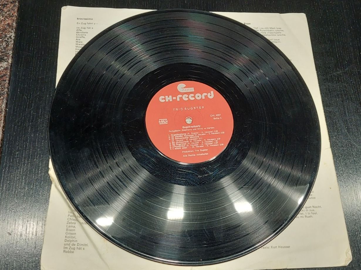 Vinyles: LP Trio Eugster – D'occasion à Erlinsbach par pfunky 2