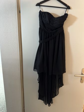 Schickes, schulterfreies, Kleid, Gr. 42