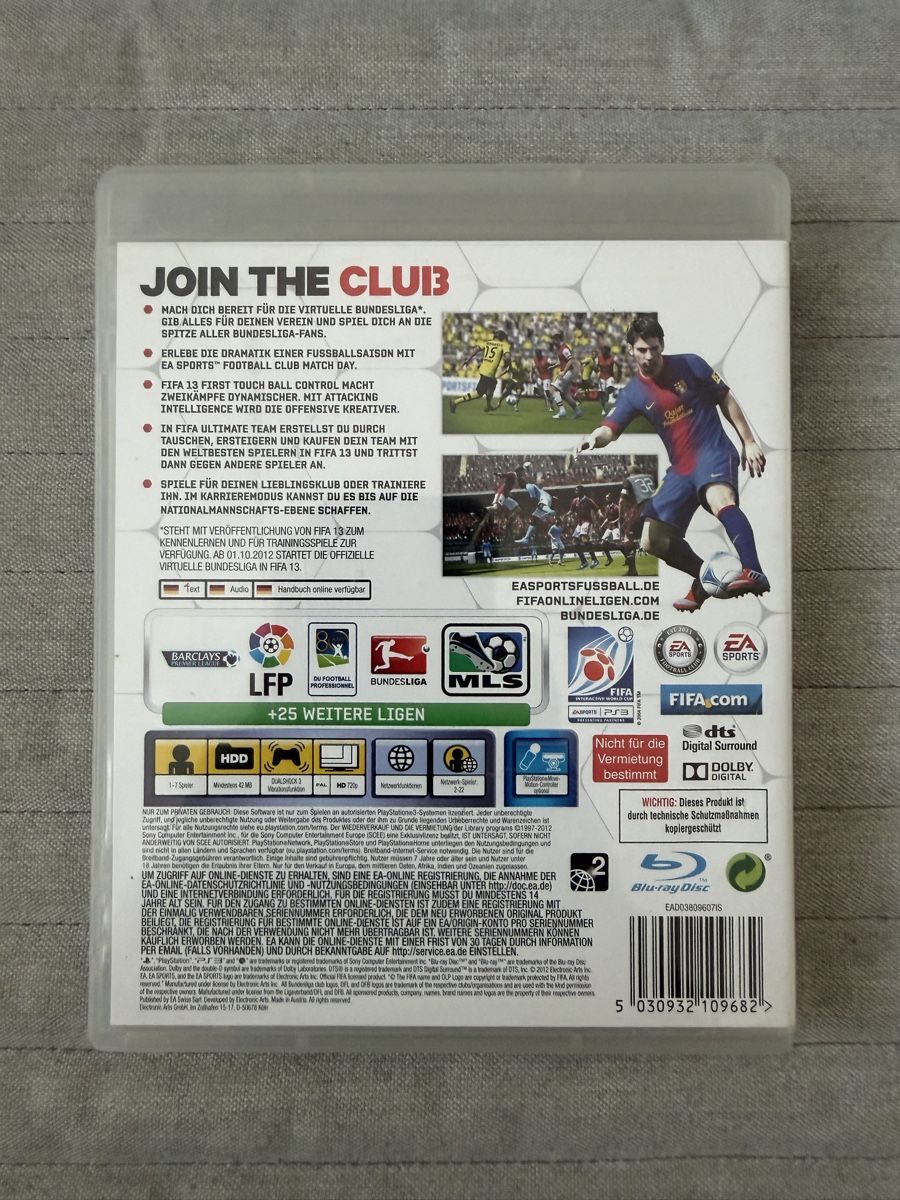 Sony Giochi: FIFA 13 für PS3 – Usato da Thunstetten venduto da Virus_33 2