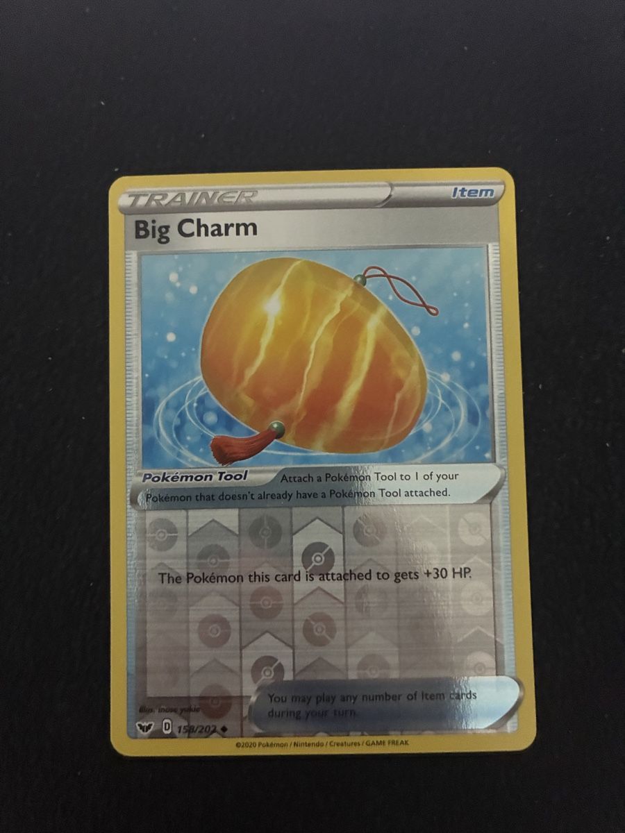 Pokémon Carte collezionabili: SWORD & SHIELD # 158 BIG CHARM – Nuovo (secondo la descrizione) da Taverne venduto da nad02026