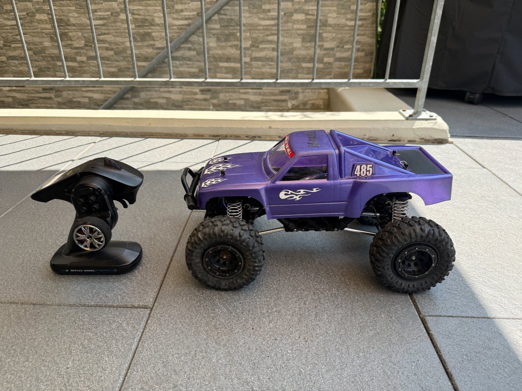 Tamiya Modellismo RC: Tamiya Rock Socker RC Monstertruck – Usato da Reinach BL venduto da Wyssli7 2