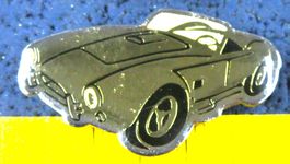AC COBRA CABRIO AUTO PIN GLASIERT MIT SECURITY-CLIP KLEINFEI