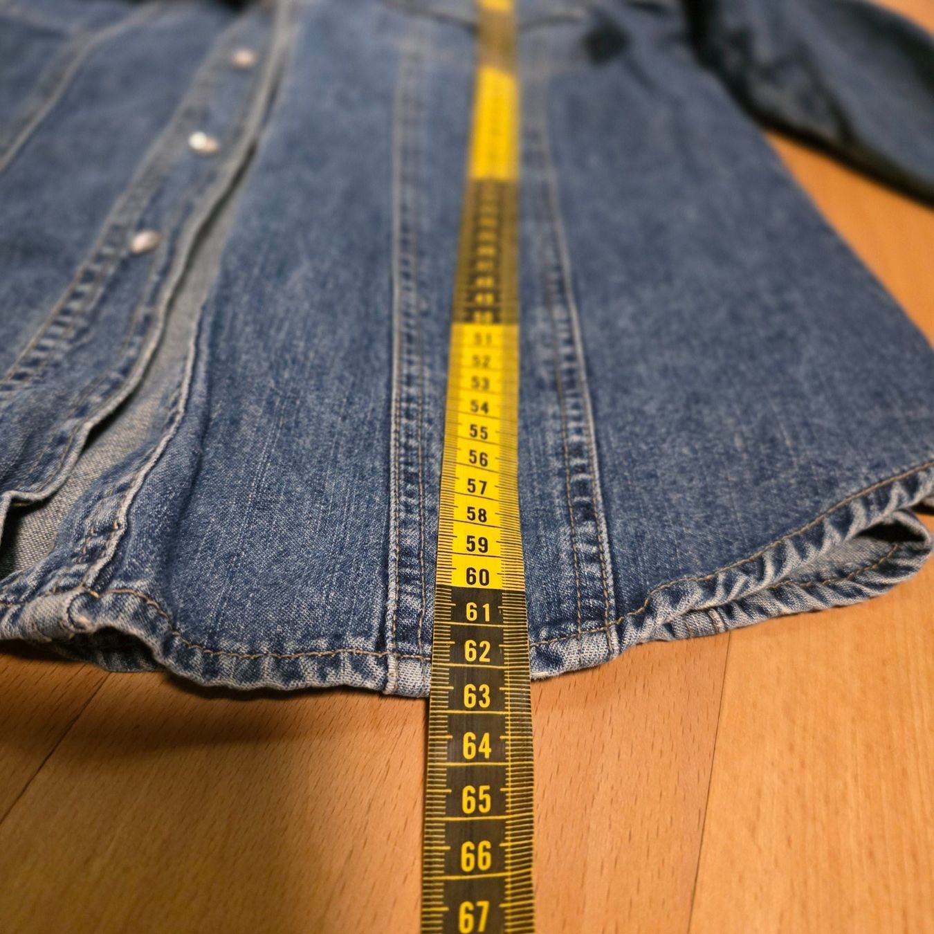 Camicette: Vintage Jeansbluse, tailliert, Grösse 38/40 – Usato da Wald ZH venduto da CapLux 5