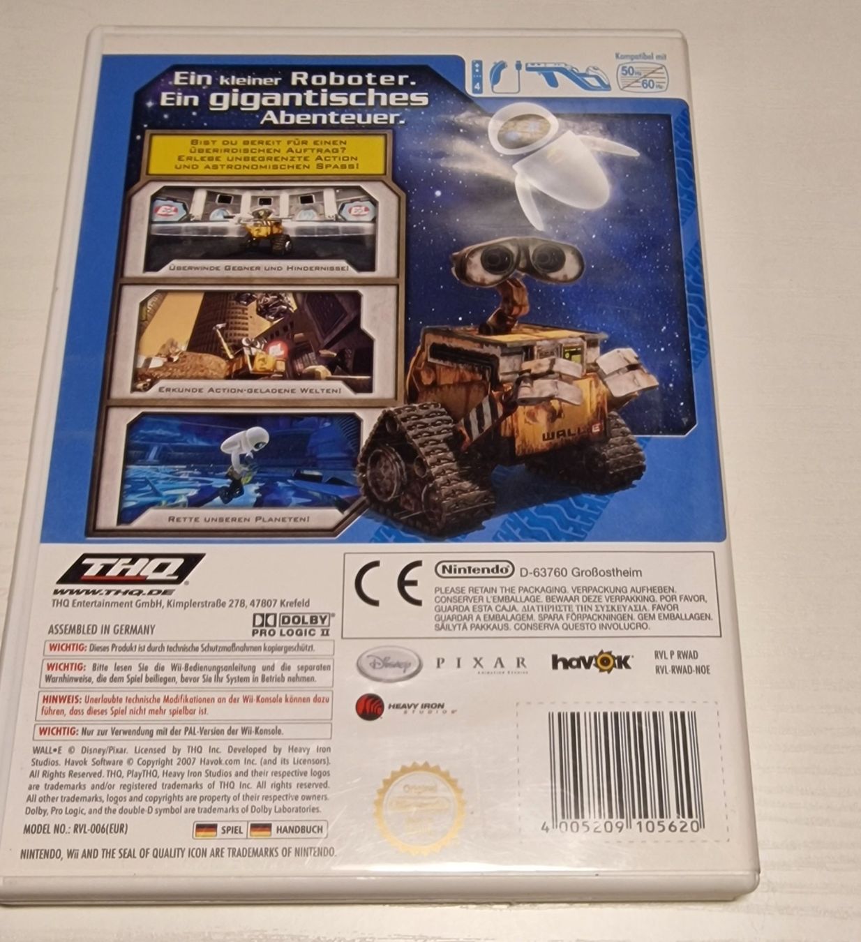Nintendo Giochi: Wii Spiel Disney Pixar WALL-E – Usato da Bassersdorf venduto da ciao555 1