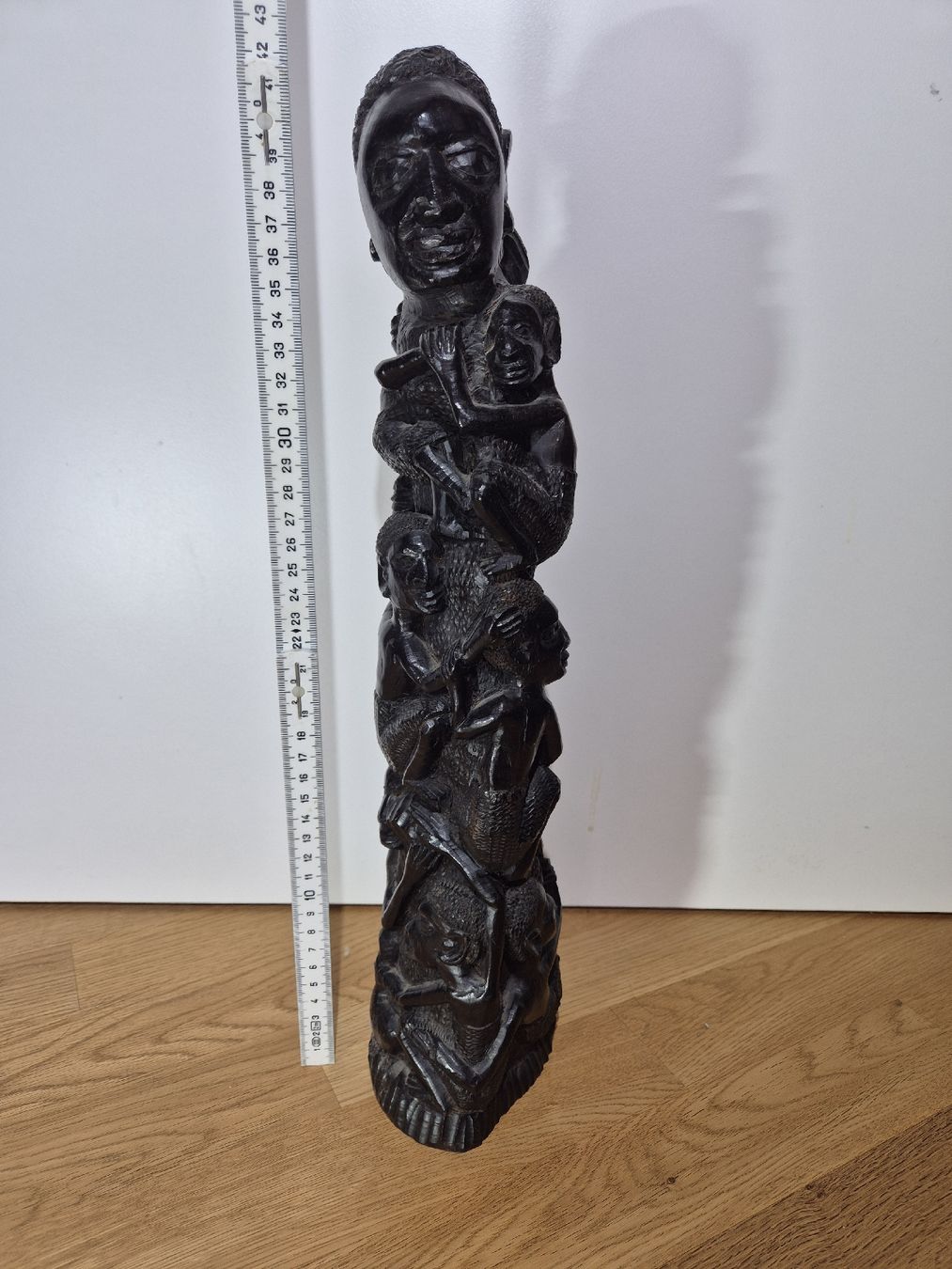 Skulpturen & Statuen: Afrikanische Kenia Ebenhholzfigur, Handgeschnitzt, 43cm hoch – Gebraucht aus Trogen von same4you 2