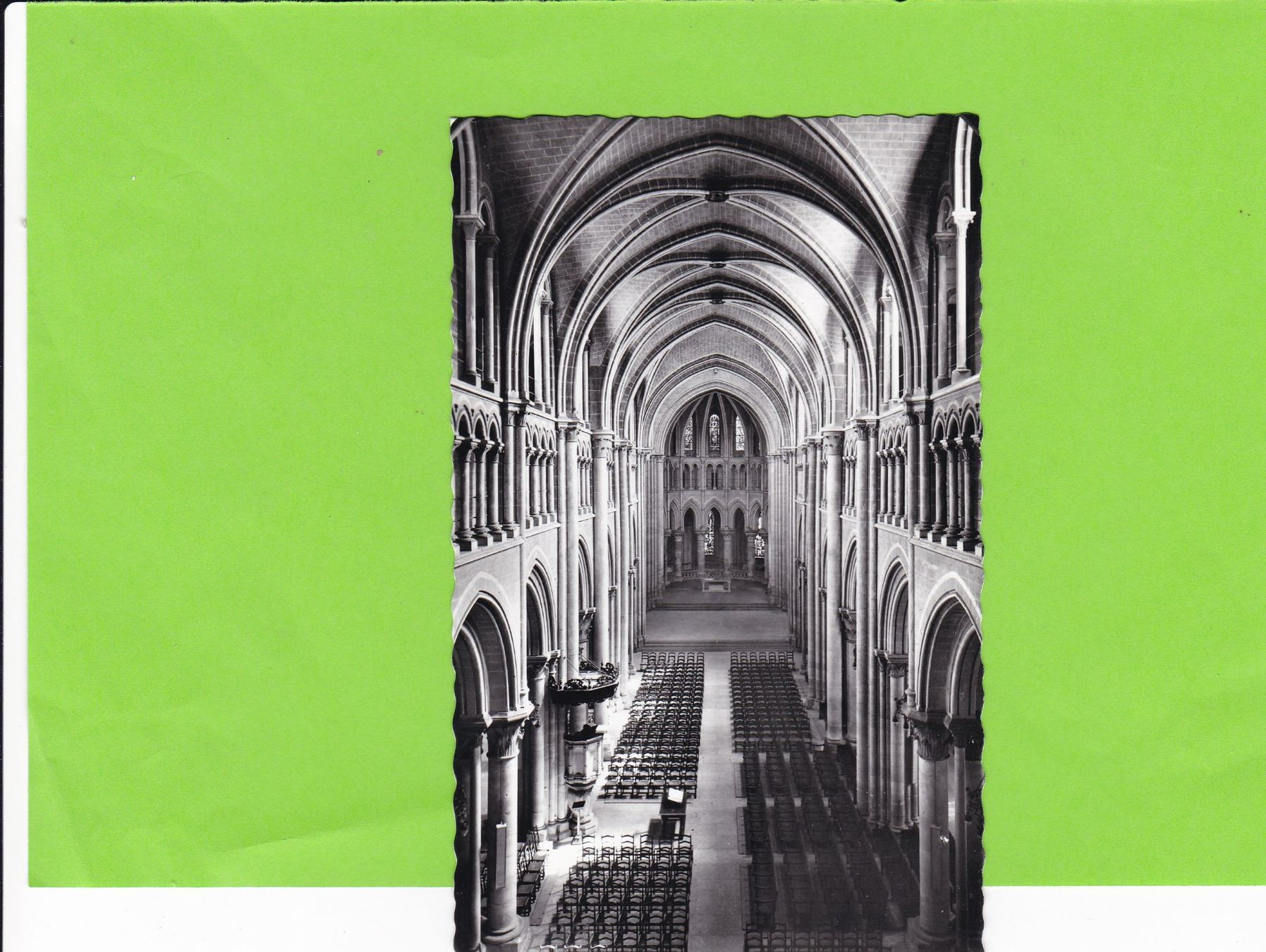 Cartoline postali: Lausanne. Intérieur de la Cathédrale – Usato da St. Peterzell venduto da neckertal