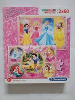 Puzzle 2x60 mit Disney Prinzessinen ab 5 Jahre