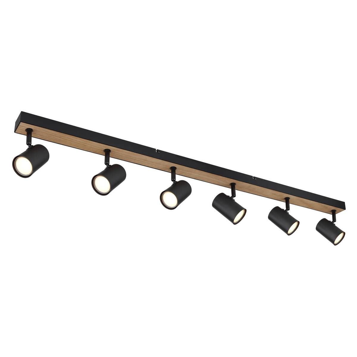 Lampade: 6er Strahler, Schwarz, 115 cm x 6 cm – Nuovo (secondo la descrizione) da Kreuzlingen venduto da Smart-Light