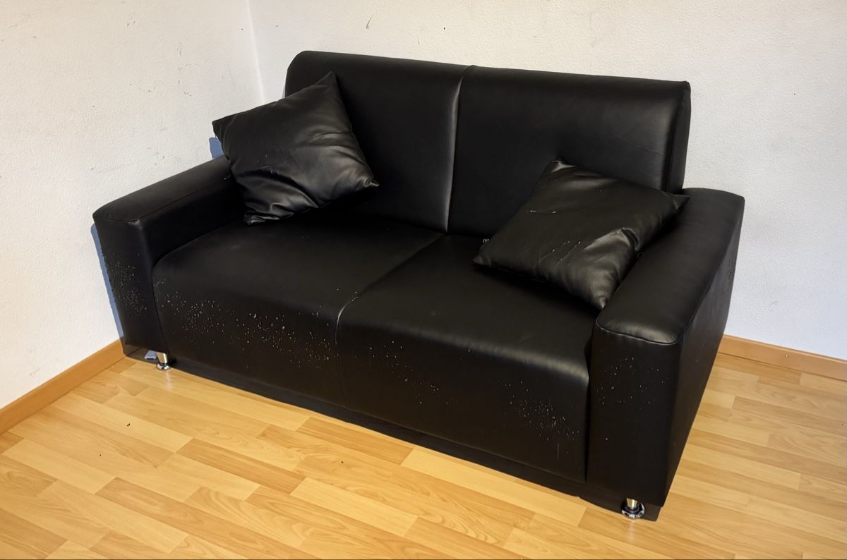 Divani: Ledercouch mit Kissen – Usato da Stetten AG venduto da ble_zv8r 3