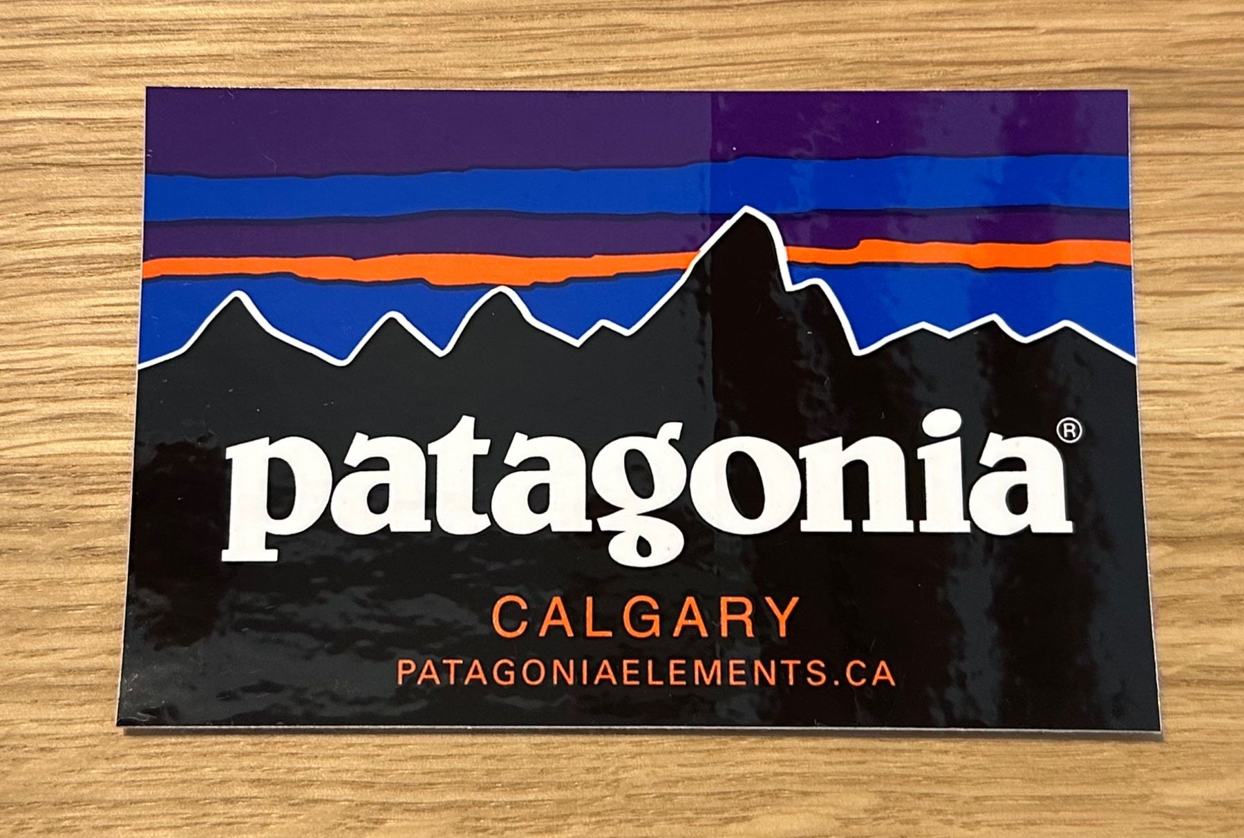 Sticker: Patagonia Sticker Calgary – Nuovo e nell'imballaggio originale da Studen BE venduto da Ironbonehead