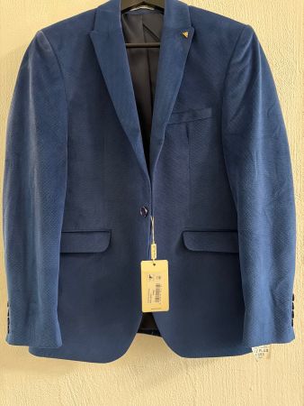 Neuwertiges Sakko, Gr. 48, dunkelblau - Idealer Herbstlook!