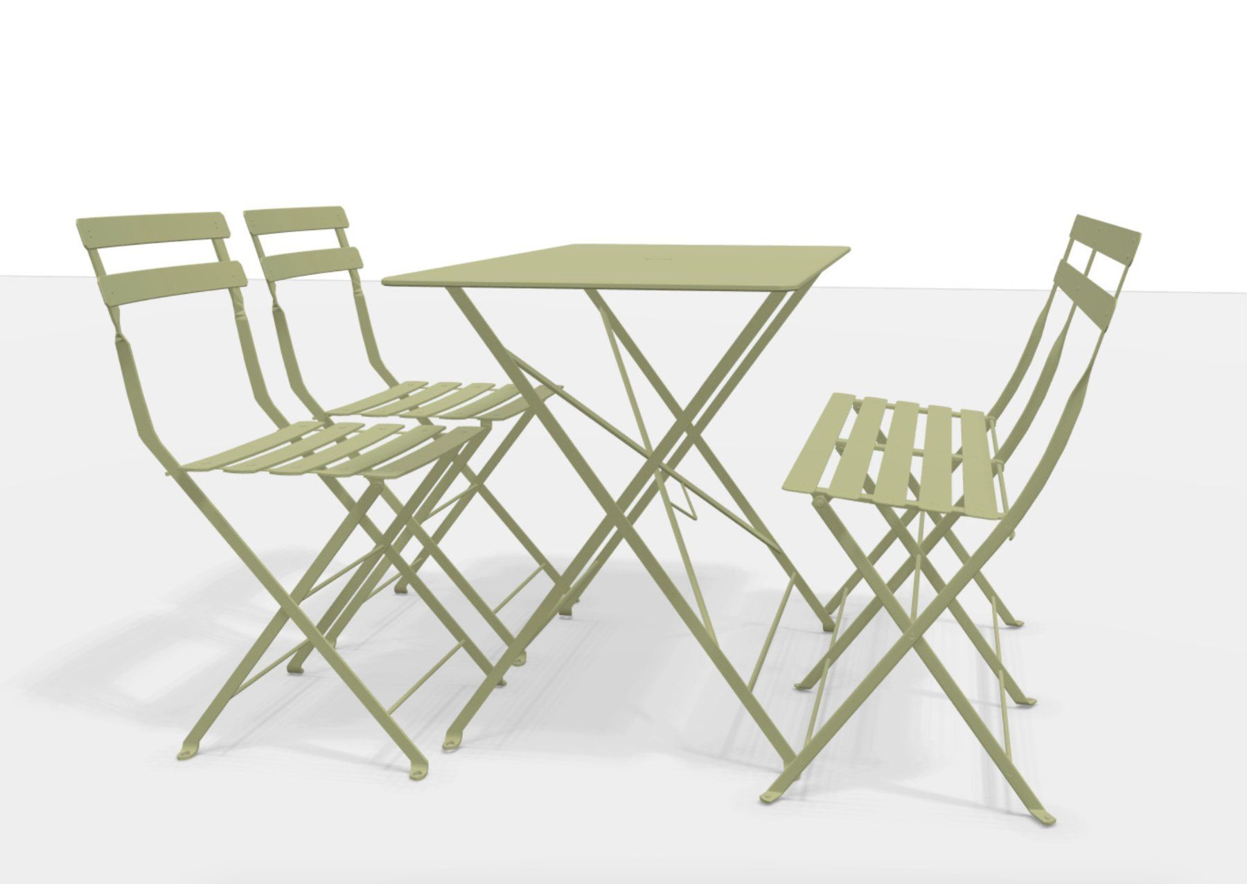 Fermob Set di tavolo e panche: Fermob Bistro Kombination – Nuovo e nell'imballaggio originale da Kriens venduto da Sitz_und_co 1
