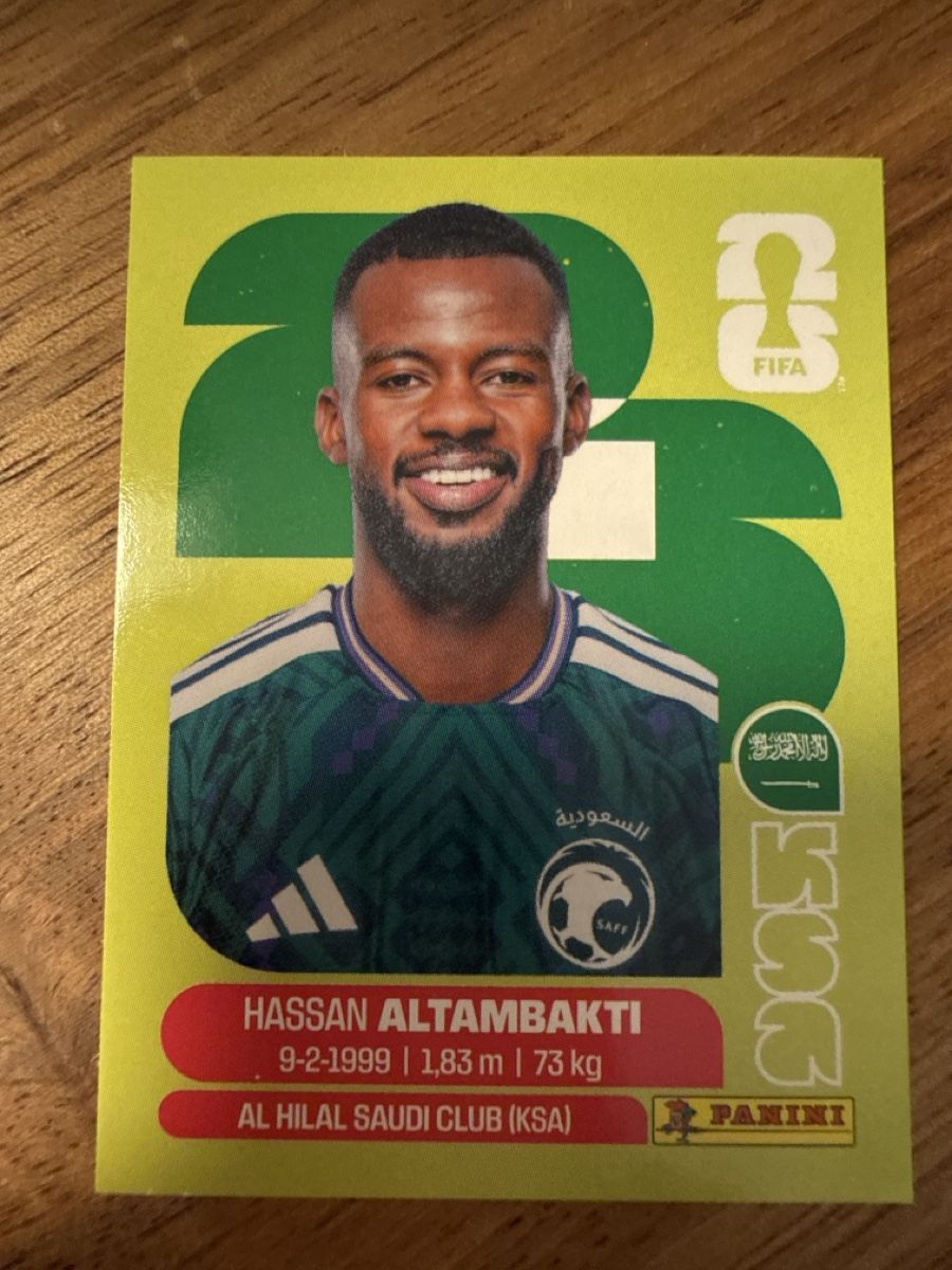 Panini Carte collezionabili: Panini Fifa KSA 8 – Nuovo (secondo la descrizione) da Allschwil venduto da Japollo