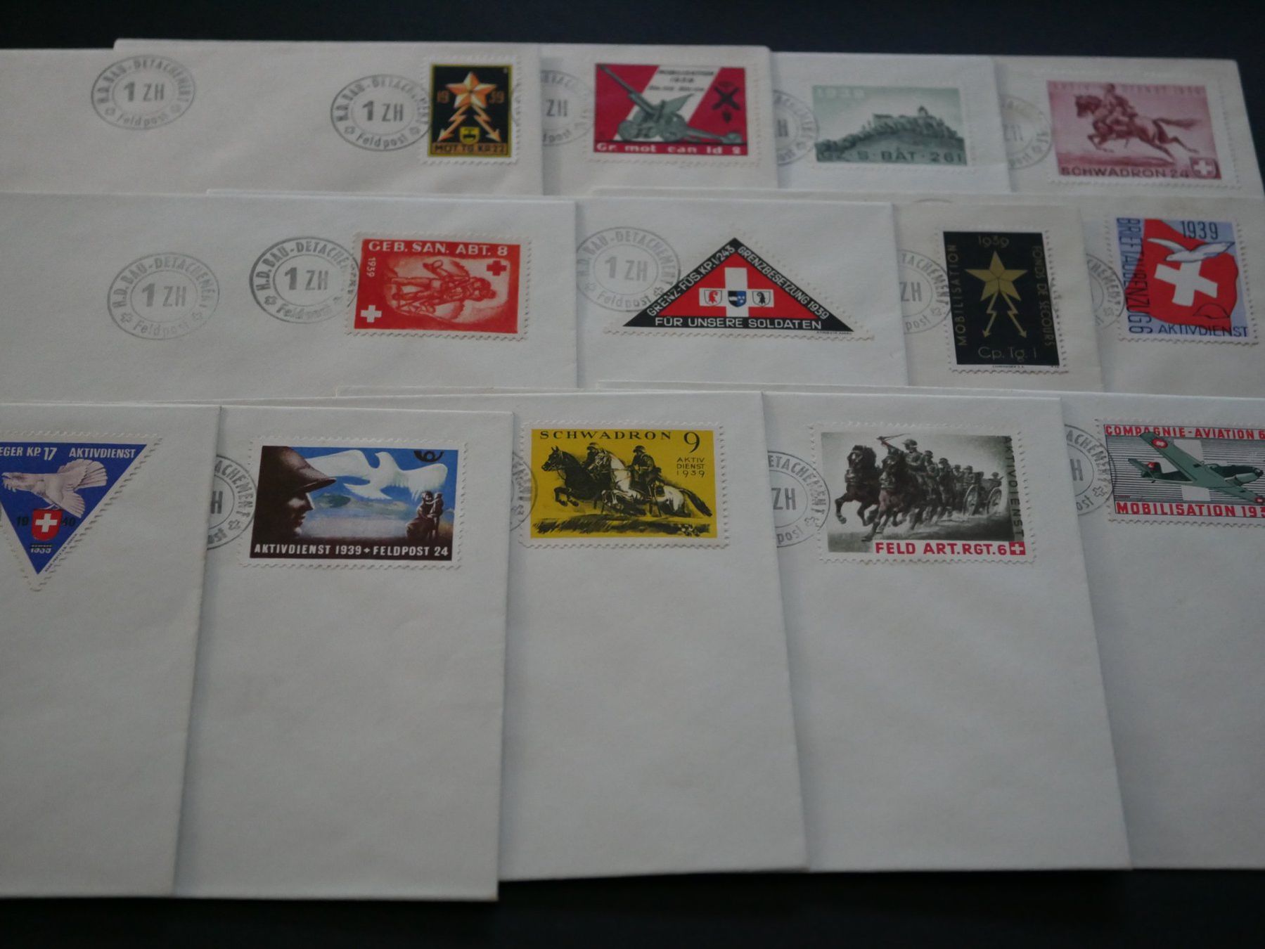 Tutti i francobolli: 13 x Feldpost - Briefmarken – Nuovo (secondo la descrizione) da Kreuzlingen venduto da kar_kj82