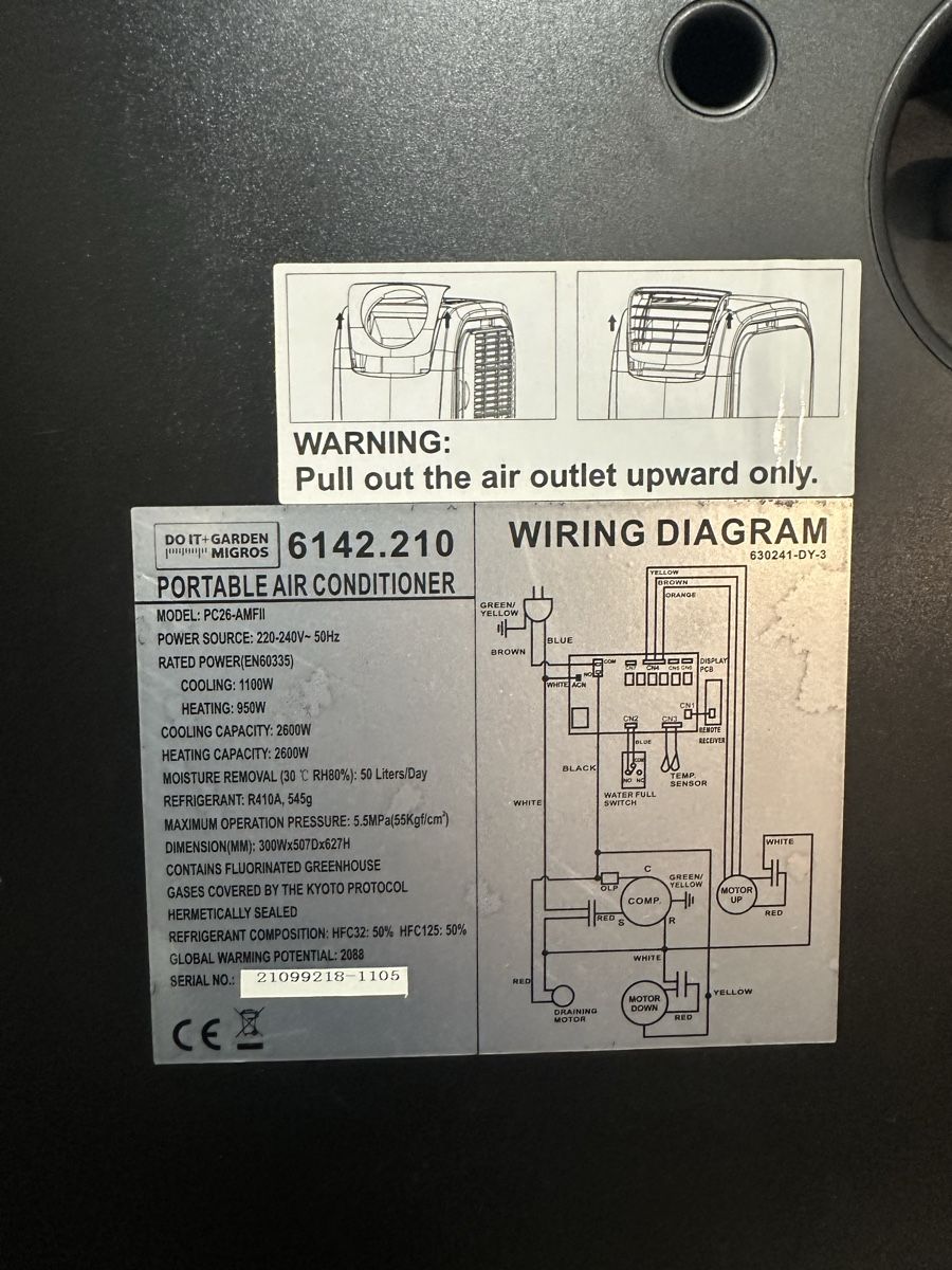 Climatiseurs: Klima Kühlen und Entfeuchten 2.6kW – D'occasion à Staad SG par egz_w5jh 3
