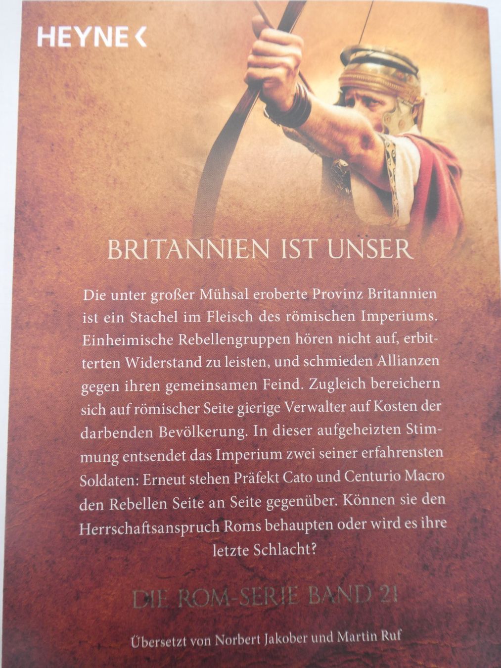 Bücher: Rebellion, von Simon Scarrow – Gebraucht aus Gattikon von kaandooh 1
