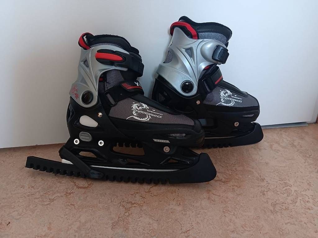 Schlittschuhe: Grössenverstellbare Schlittschuhe – Gebraucht aus suhr von nin_87jp