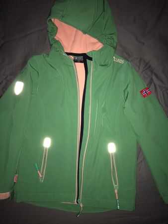 Softshelljacke Trollkids 128 Girls