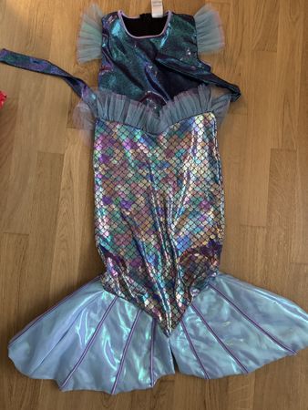 Kostüm Buttinette Meerjungfrau Grösse 128 