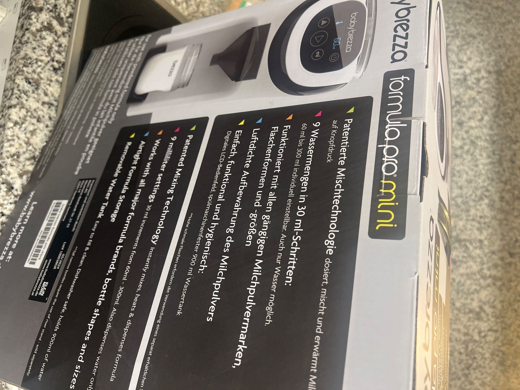 Baby Brezza Elettrodomestici da cucina: Baby brezza formula pro mini – Nuovo e nell'imballaggio originale da Schwanden GL venduto da Lord-_-Vader 2