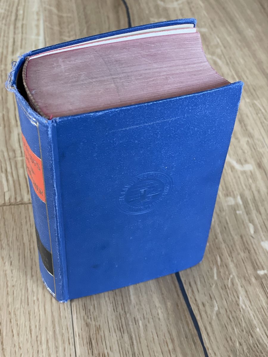 Libri: Antikes Langenscheidts Wörterbuch Deutsch-Spanisch 1927 – Usato da Winterthur venduto da cheerio97 1