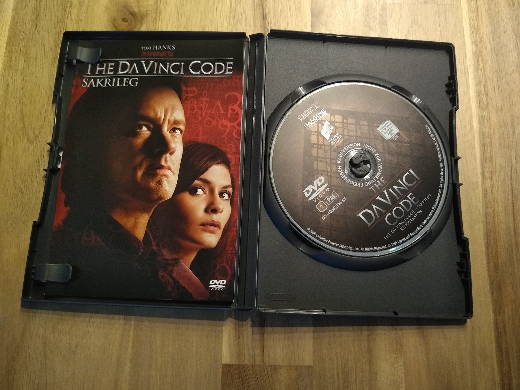 Tous les DVDs: The Da Vinci Code - Sakrileg – D'occasion à Olten par prusik02 1