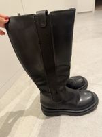 Stiefel Schwarz Gr. 39