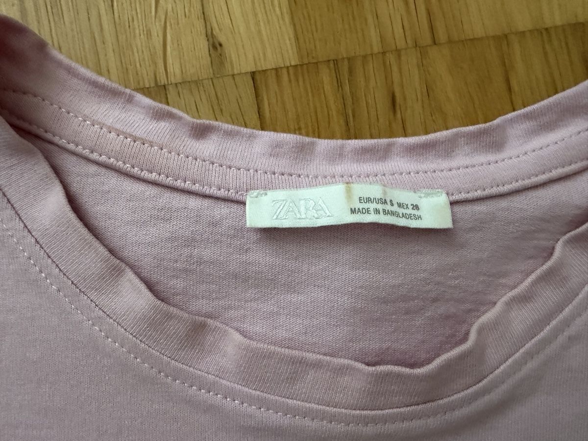 Zara T-Shirts: Zara T-Shirt hell Rosa Gr. S  – Gebraucht aus Jona von Good_luck_ 3