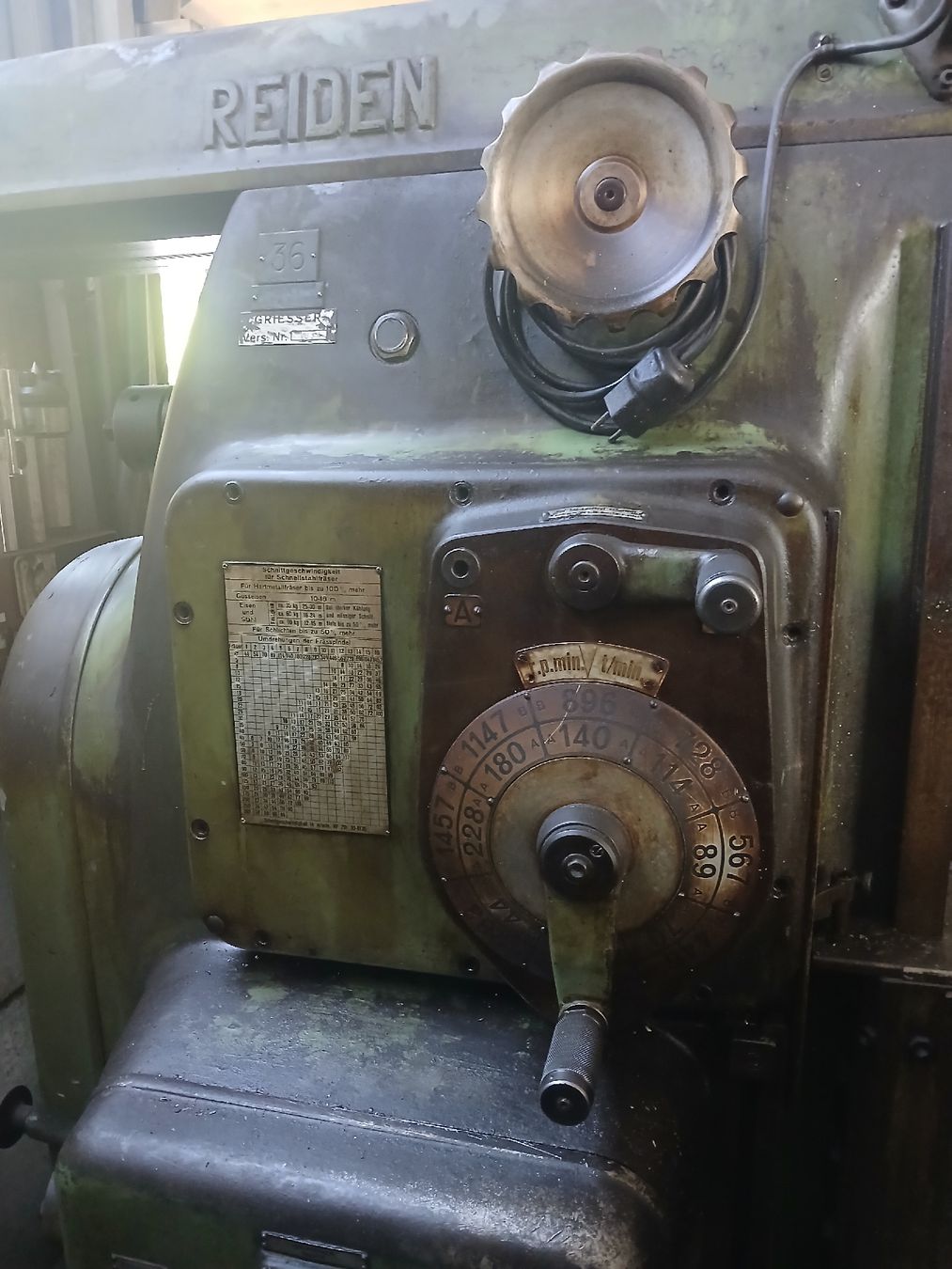 Tutte le macchine: Fräsmaschine Reiden ISO 50 – Difettoso da Gränichen venduto da Chregu1070 3