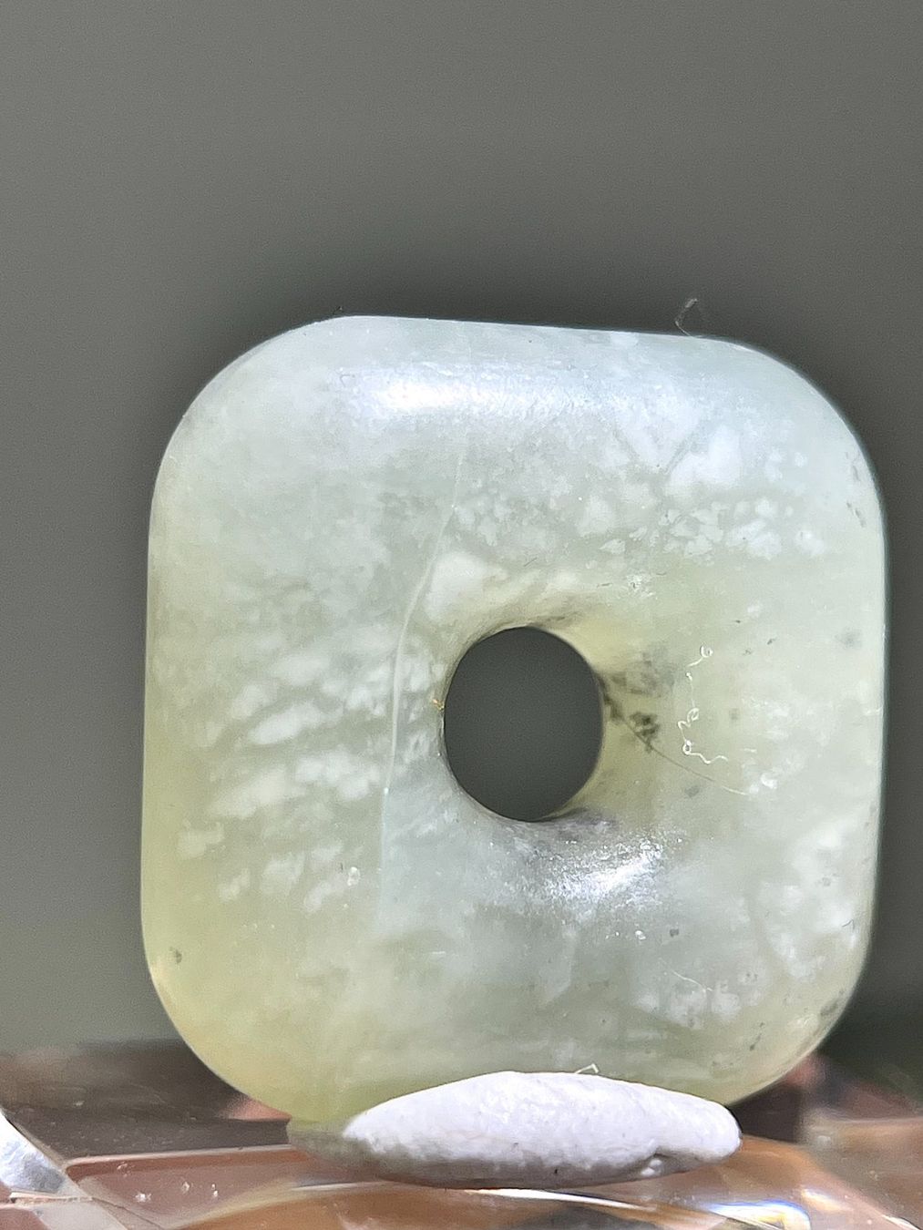 Ciondoli: Echte chinesische -Jade  Pi-Scheibe Set Ca.2cm – Nuovo (secondo la descrizione) da Schiers venduto da sisikristall 4