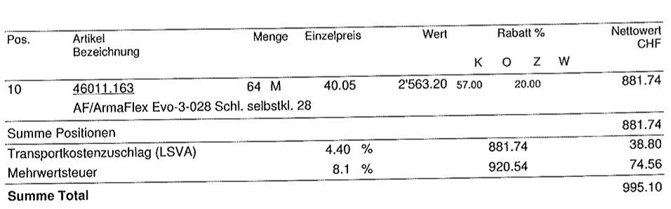 Armaflex Tutti gli attrezzi: Armaflex selbstklebend – Nuovo e nell'imballaggio originale da Maienfeld venduto da adm_dm7z 2