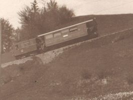 FUNICULAIRE des PLEIADES et les champ de narcisses 1916