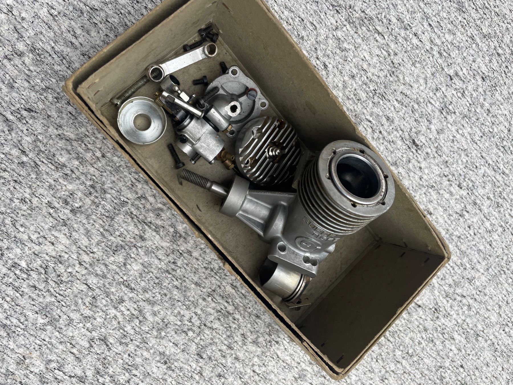 Motoren: Super tigre engine RC 46 Parts – Gebraucht aus Chiasso von Carrara-Modellismo