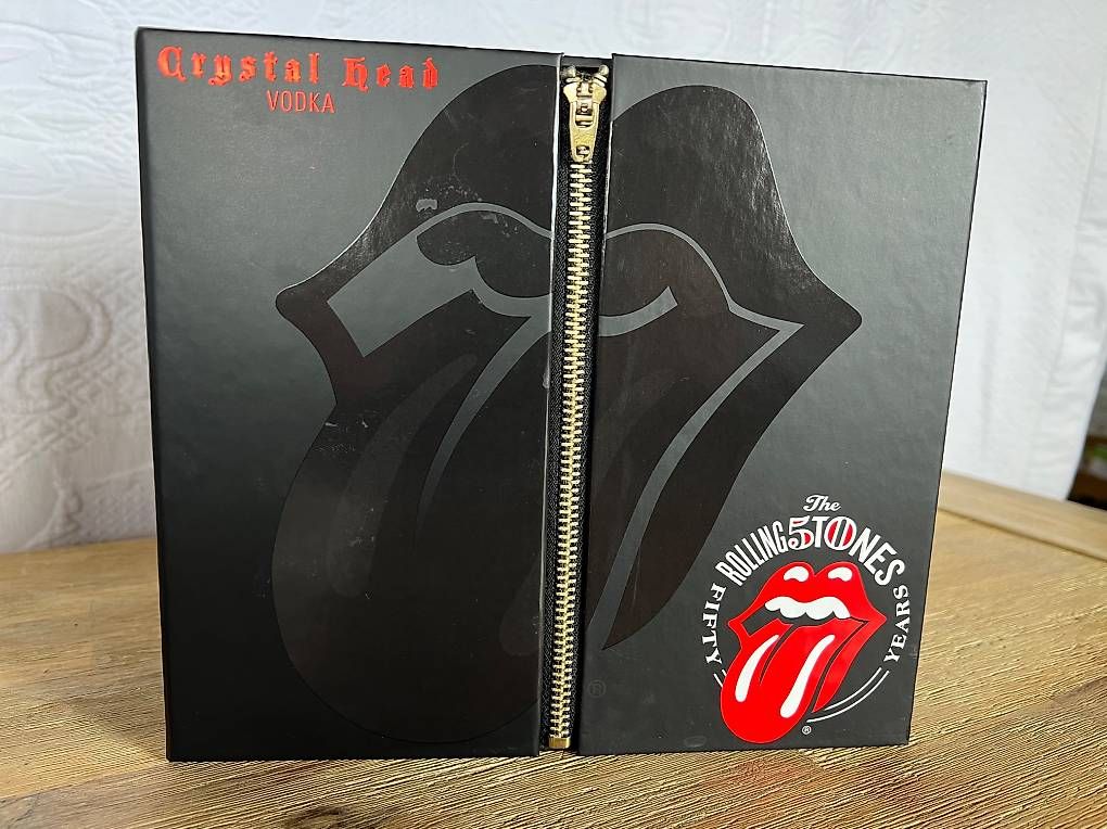 Bevande alcoliche: Vodka Crystal Head The Rolling Stones 50 ans – Nuovo e nell'imballaggio originale da Pensier venduto da motofan99 1